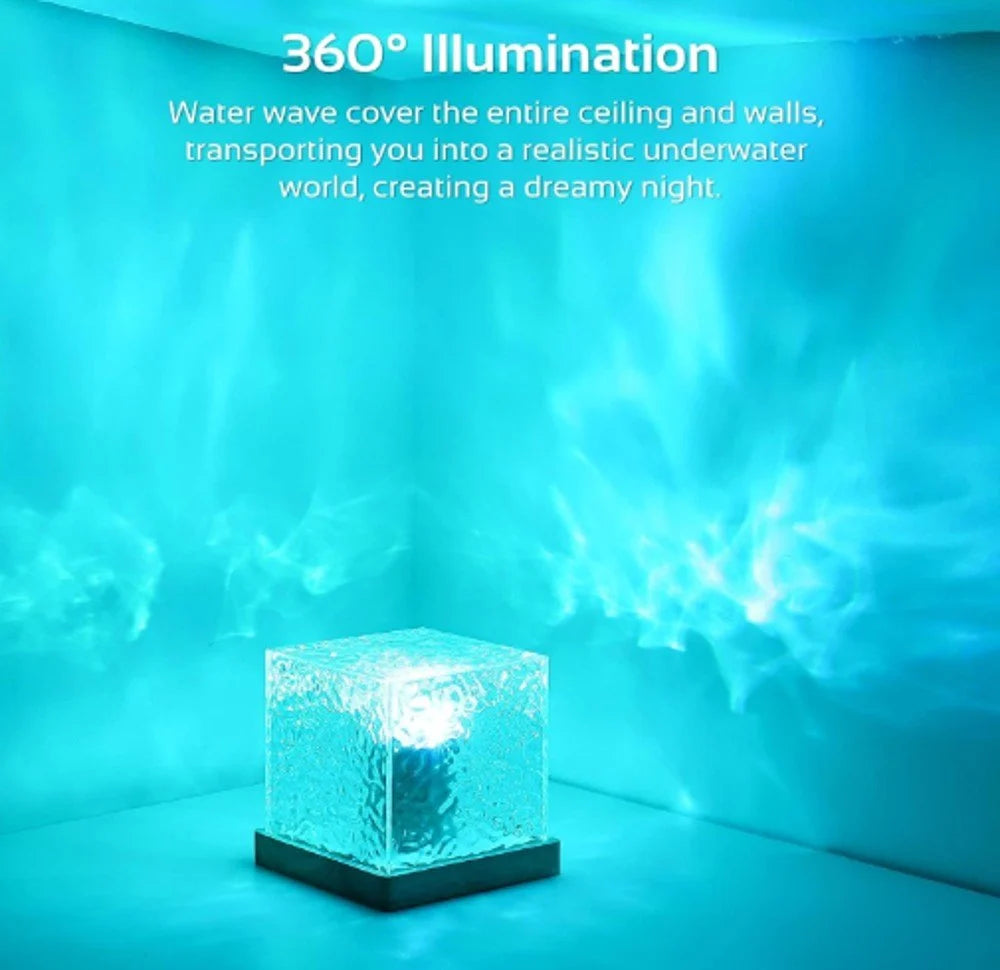 Ocean Wave Projector Night Lamp (Northern Lights Lamp)