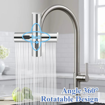 FlexiSpray | 3 Mode Kitchen Faucet Spray (Stainless Steel)