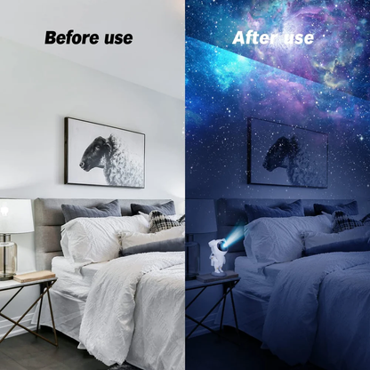 Starry Astro Buddy | Astronaut Galaxy Light Projector