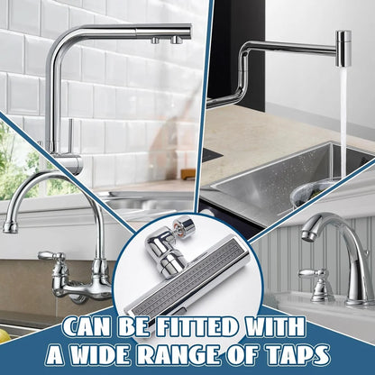 FlexiSpray | 3 Mode Kitchen Faucet Spray (Stainless Steel)