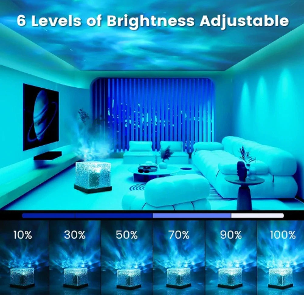 Ocean Wave Projector Night Lamp (Northern Lights Lamp)