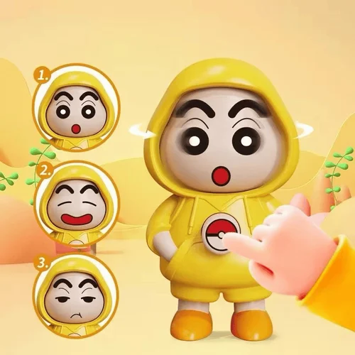 Shinchan Face Changing Keychain | Unisex Keychain for Gifts