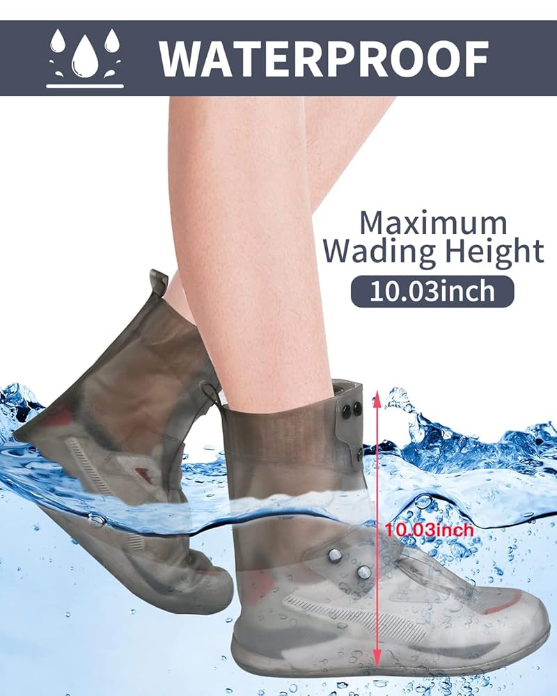 Waterproof Silicone Shoe Cover | Reusable Boot Protector