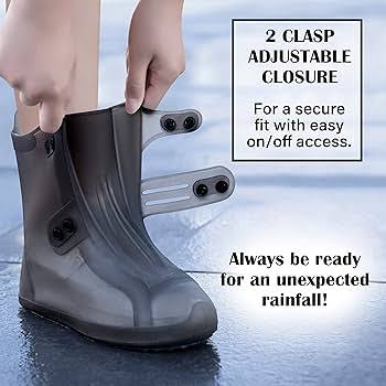 Waterproof Silicone Shoe Cover | Reusable Boot Protector