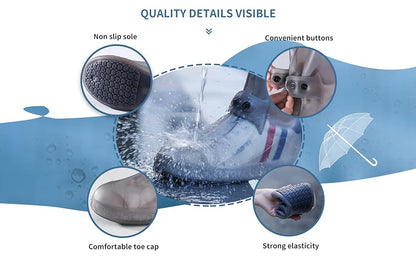 Waterproof Silicone Shoe Cover | Reusable Boot Protector