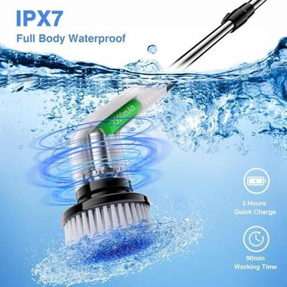 9 in 1 Electric Cleaning Brush | Multifunctional Electric Spin Scrubber