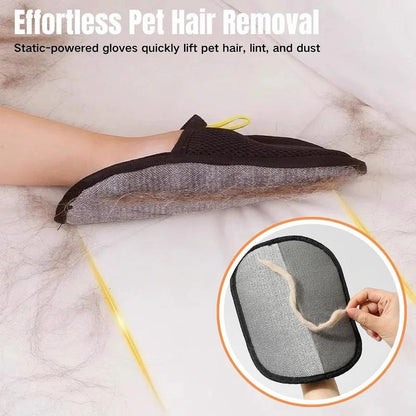 Pet Hair Remover Gloves | For Furry Friends