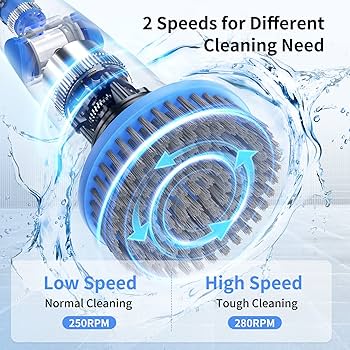 9 in 1 Electric Cleaning Brush | Multifunctional Electric Spin Scrubber