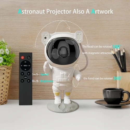 Starry Astro Buddy | Astronaut Galaxy Light Projector