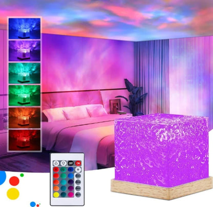 Ocean Wave Projector Night Lamp (Northern Lights Lamp)
