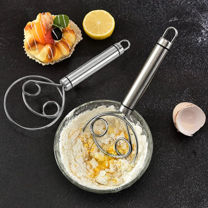 WhiskMaster | Stainless Steel Dough Flour Whisk