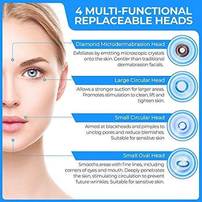 Derma Suction Blackhead Remover | Pimple Pore Cleaning Device