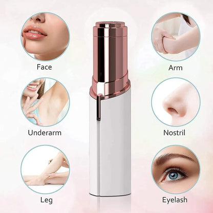 VelvetTouch Electric Trimmer | Women's Painless Facial Hair Remover