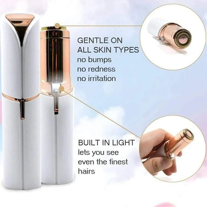 VelvetTouch Electric Trimmer | Women's Painless Facial Hair Remover